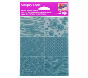 Sculpey Texture Sheet Nature 2Pc