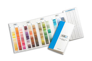 Aurifil 100% Mako Cotton Colour Card