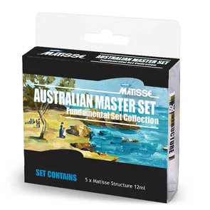 Matisse Structure Australlian Masters Fundamental Mini Set 5X12ml