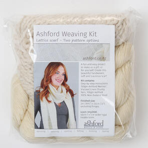 Ashford Weaving Kit - Lattice Scarf
