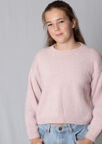 Alpaca Yarns Halo Crop Sweater Top - Knitting Pattern / Kit
