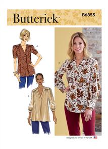 Butterick Pattern 6855 Misses' Top