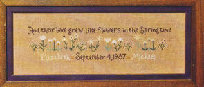Bent Creek Pattern - Flowers in the Springtime
