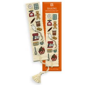 Textile Heritage Bookmark Cross Stitch Kit - Baking