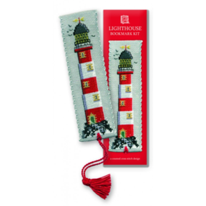Textile Heritage Counted Cross Stitch Bookmark Kit - Lighthouse