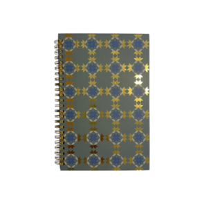 Built Quilt Classic Quilts Spiral Notebook Stars & Cubes