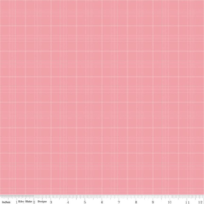 Riley Blake Peter Rabbit & friends -  Plaid - Sugar Pink