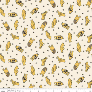 Riley Blake Winnie The Pooh - Toss Cream