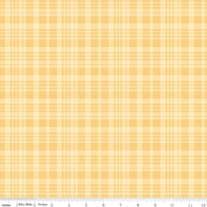 Riley Blake Winnie The Pooh -  Plaid Yellow