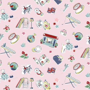 Riley Blake Cath Kidson Signature Collection  || Icons - Pink