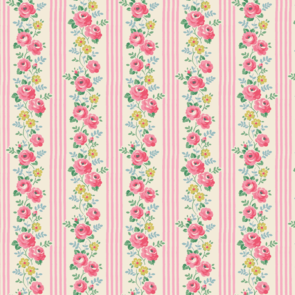 Riley Blake Cath Kidson Signature Collection  || Stripe - Pink