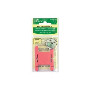 Clover Plastic Knitting Bobbins