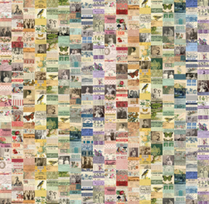 Free Spirit Tim Holtz Electic Elements - Palette Canvas || Multi Collage