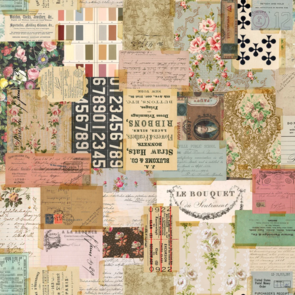 Free Spirit Tim Holtz Electic Elements - Palette Canvas || Multi Ephemera