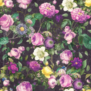 Free Spirit Tim Holtz Electic Elements - Palette Canvas ||Purple Flower