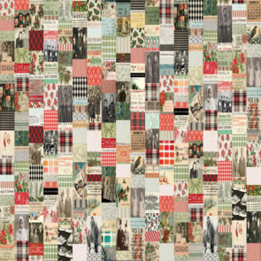 Free Spirit Tim Holtz Electic Elements - Palette Seasonal || Christmas Collage