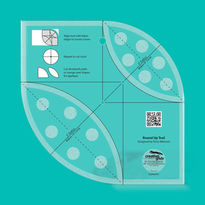 Creative Grids Round Up Tool and Quilting Ruler