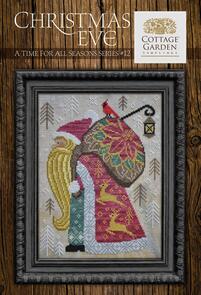 Cottage Garden Samplings Cross Stitch Pattern - Christmas Eve