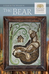 Cottage Garden Samplings Cross Stitch Pattern - The Bear
