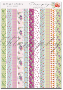 Flossiphy Cottage Garden Washi