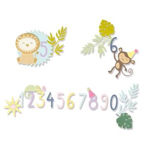 Sizzix Thinlits Dies Jungle Fun 11pk