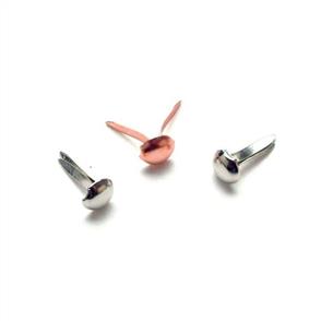Creative Impressions Mini Metal Paper Fasteners / Brads 3mm 100/Pkg