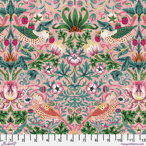 Free Spirit Morris & Co || Bedford Park -  Lawn || Strawberry Thief - Blush