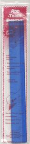 CM Designs Add Three-Eighths Ruler 1 1/2in x 12in