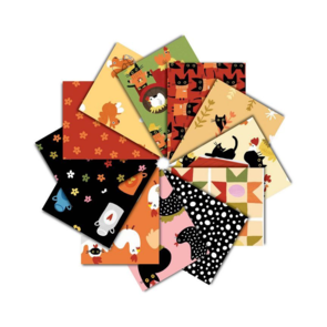 Dear Stella Bok Bok Meow || Fat Quarter Pack (12 pcs)