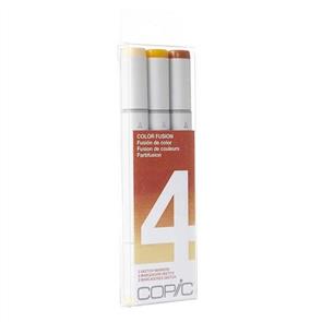 Copic Sketch Markers Set - Colour Fusion #4 Orange