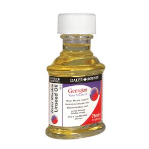 Daler Rowney Georgian Watermixable Oil Medium Linseed Oil 75ml