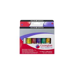 Daler Rowney Georgian Watermixable Oil Starter Set 6x20ml