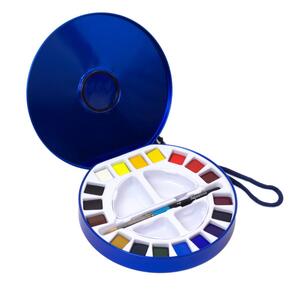 Daler Rowney Aquafine Half Pan Travel Tin 18