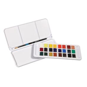 Daler Rowney Aquafine Half Pan Travel Set 24