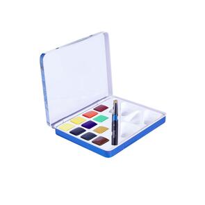 Daler Rowney Aquafine Half Pan Travel Tin 10