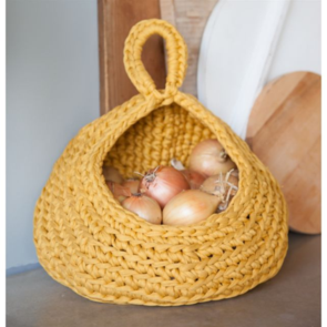 Hoooked Zpagetti : Storage Bag - Ocre