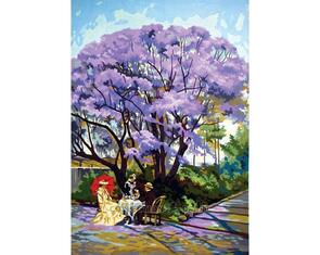 Collection D'Art Tapestry Canvas 60X80 Flowering Tree