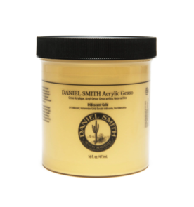 Daniel Smith Iridescent Gold Acrylic Gesso 473ml