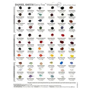 Daniel Smith 66 Watercolor Dot Card
