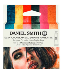 Daniel Smith Lesya Poplavskaya Alternative Portrait Set 6x 5ml