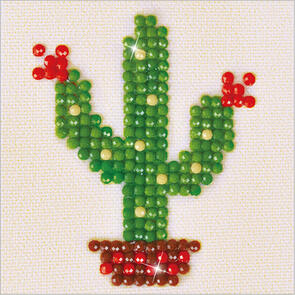 Diamond Dotz Art Kit 7.6 x 7.6cm Starter Kit - Texas Bloom