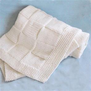 Broadway Yarns Knitting Kit / Pattern - Baby Blanket