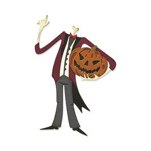 Sizzix Tim Holtz Thinlits Die Set - Pumpkinhead, Colorize