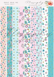 Flossiphy Don't Bug Me Washi
