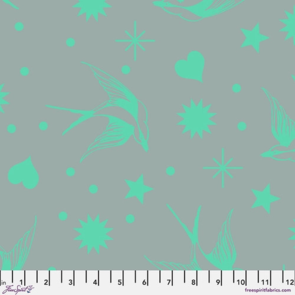 Free Spirit Tula Pink Tula Pink Neon Fairy Flakes - Spirit - Neon True Colors