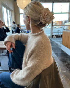 Petite Knit Cloud Sweater - Knitting Pattern / Kit