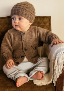 Lisa F BC62 - Boston Cardi & Beanie - Knitting Pattern / Kit