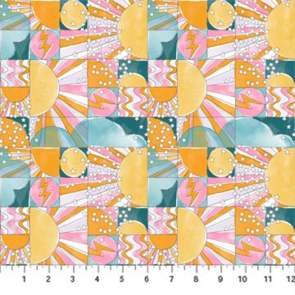 Figo Dreamscape - Sunshiny Day - Yellow Multi