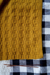Lisa F Baby Cakes BC126 Checkerboard Blanket - Knitting Pattern / Kit