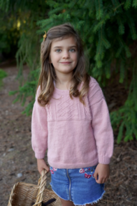 Lisa F LF52 - Hallie Sweater - Knitting Pattern / Kit